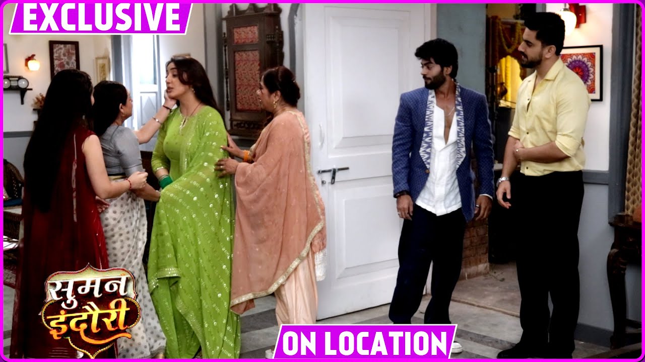 Suman Indori On Location | Shuru Hui Akhil Bhoomi Ki Love Story, Teerth Ko Lekar Ghar Aaye Suman