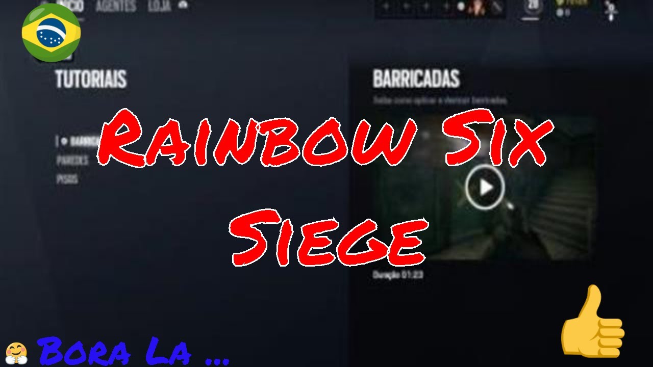 Tom Clancy's Rainbow Six® Siege Tutorial Barricadas - YouTube