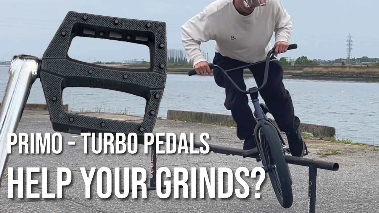 PRIMOのTurboペダルを付けたらクランクアームグラインドは上手くなる 