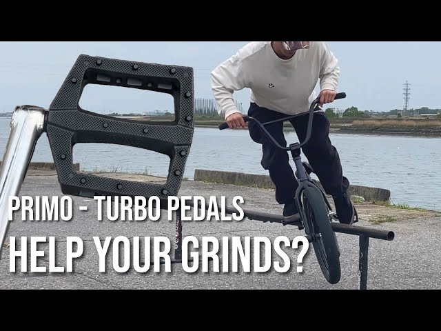 PRIMOのTurboペダルを付けたらクランクアームグラインドは上手くなる