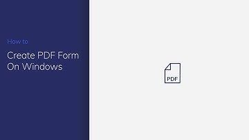 How to Create PDF Form on Windows with PDFelement (Step by Step Guide)