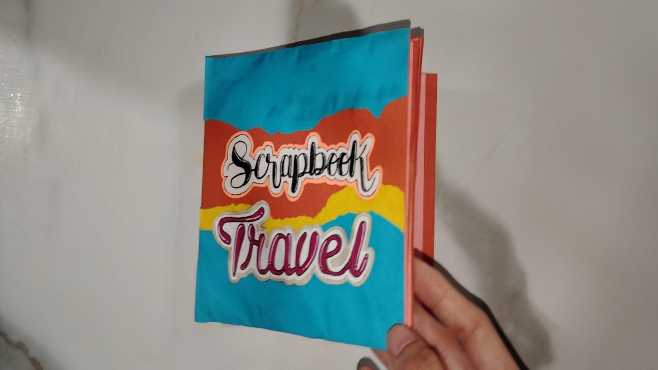 DIY SCRAPBOOK ALBUM FRONT PAGE DESIGN SCHOOL PROJECT SY:2025 - 2026