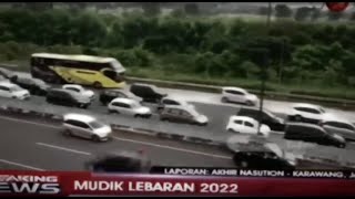 STORY WA JEDAG JEDUG BUS STJ DELILLAH X STJ FATHANA MASUK BERITA MUDIK LEBARAN 2022