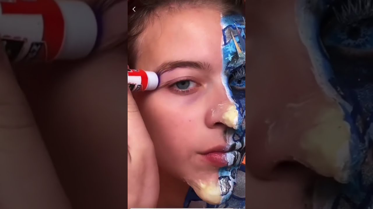 THIS CRAZY CHRISTMAS MAKEUP TOOK 6 HOURS Crazy Result Shorts