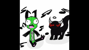 Guerra de baile Zim vs Tak (? | Invader Zim | Parodia