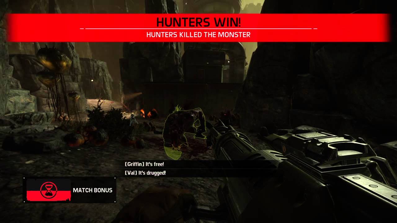 Evolve: Griffin's Harpoon Gun is OP