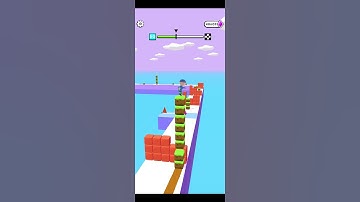 Cube Surfer Android Gameplay I Level 50 | New Update 🔥 | #shorts #games all levels