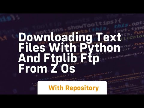 Downloading text files
