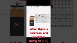 How to make Automatic Street Light using LDR in Tinkercad/ ATL LAB