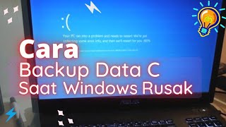 How to Backup C Data When Windows is Damaged