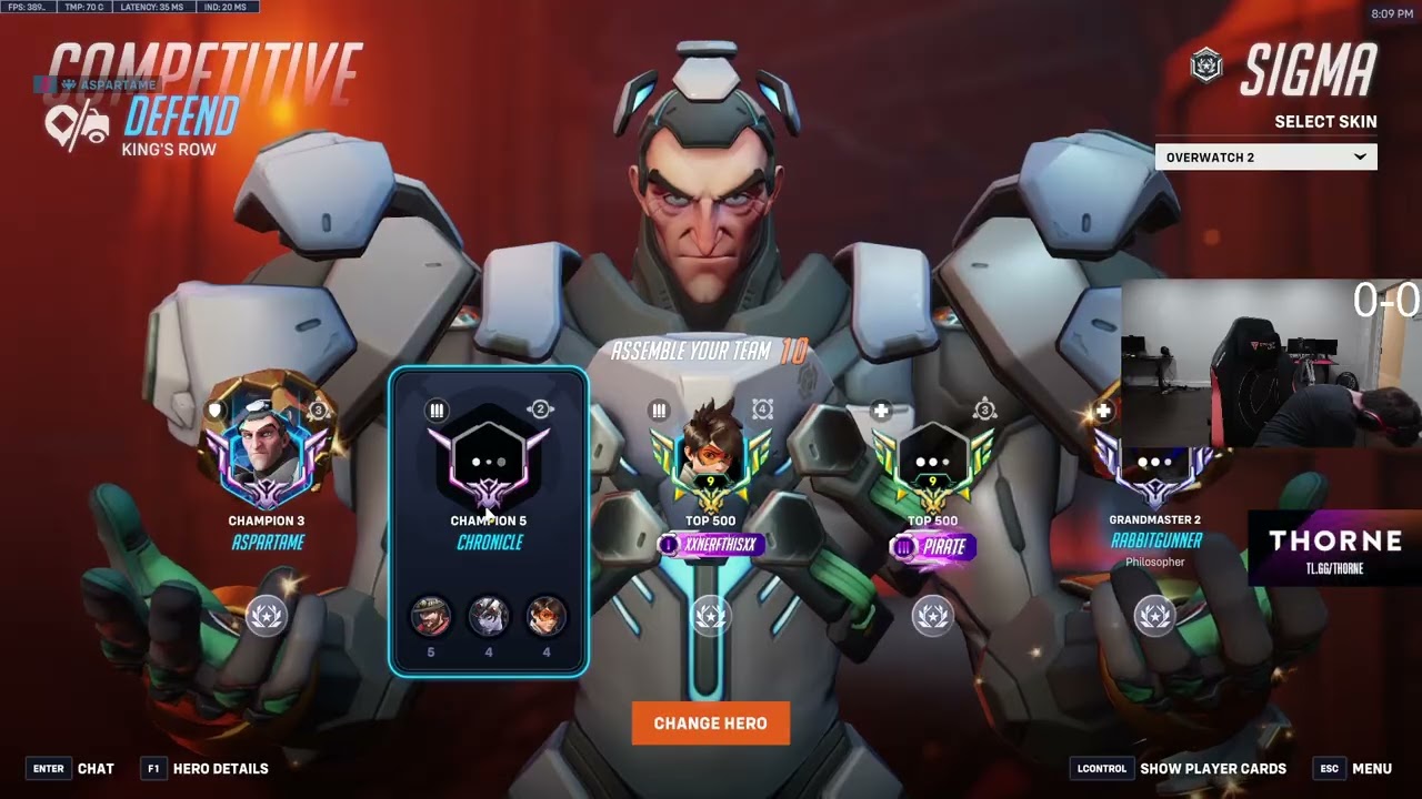 19 тыс. урона! TL INFEKTED Уинстон + Сигма + Хаммонд OVERWATCH 2 Геймплей Сезон 19 Топ 500