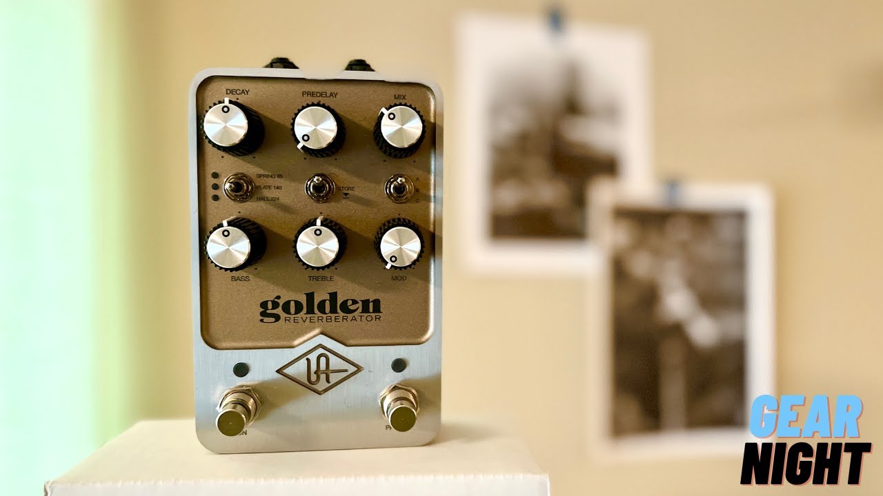 UAFX Golden Reverberator - Demo - YouTube