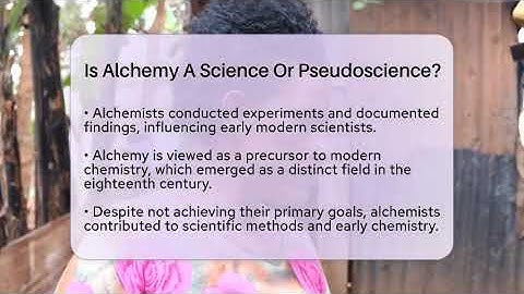Is Alchemy A Science Or Pseudoscience? - Science Through Time