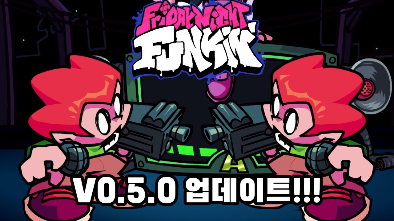 피코로 플레이! 프나펑 버전0.5.0 업데이트!!! [FNF] - YouTube