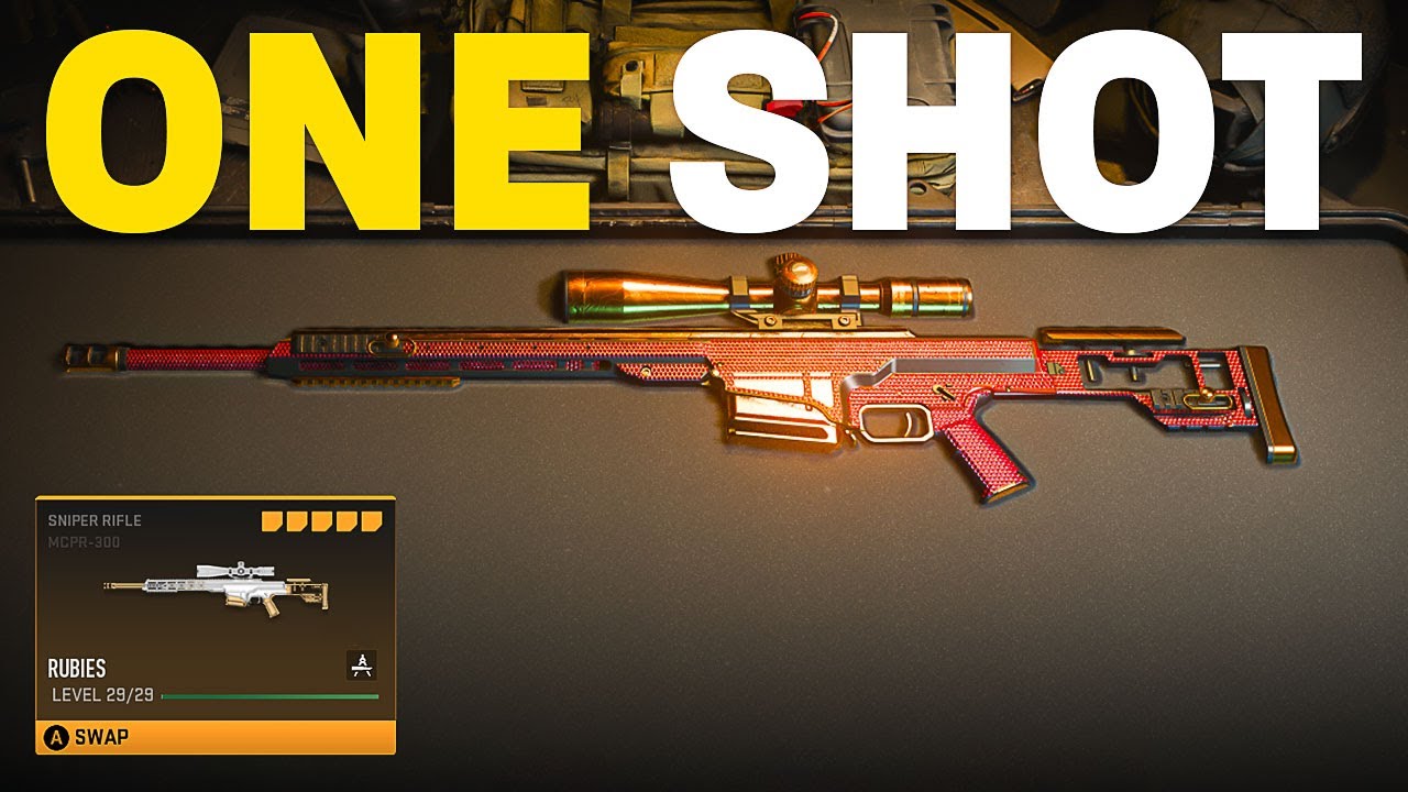 The best MCPR-300 Warzone Loadout - One shot sniper meta!