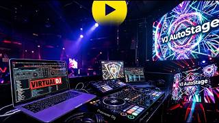 VirtualDJ流しながらVJ AutoStage で遊んで見た【#dj #vj 】 screenshot 4