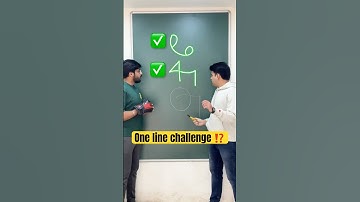 One Line Draws the entire shape, and the lines cannot overlap!Is there an answer to this question?1