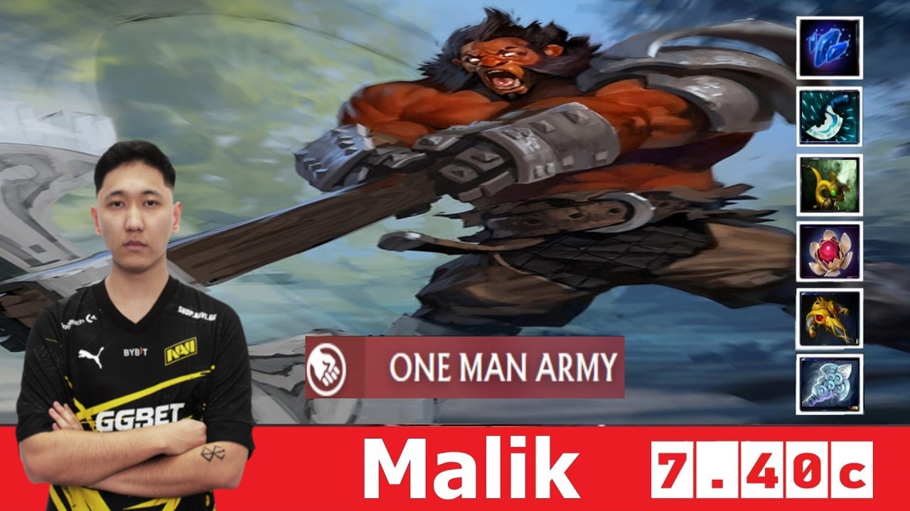 [DOTA 2] Malik AXE [TEAM YANDEX vs HEROIC] [BLAST SLAM 6] [7.40c]
