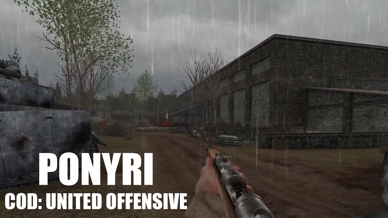COD United Offensive - Ponyri Mission 10 Gameplay
