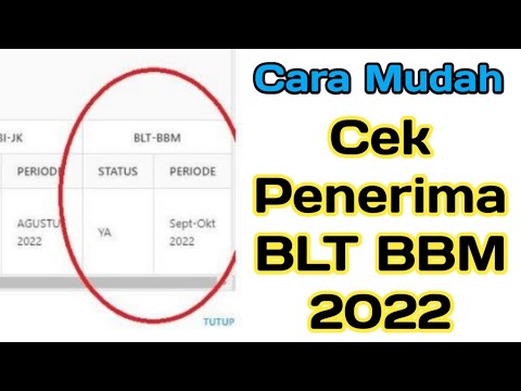 cara cek Penerima
