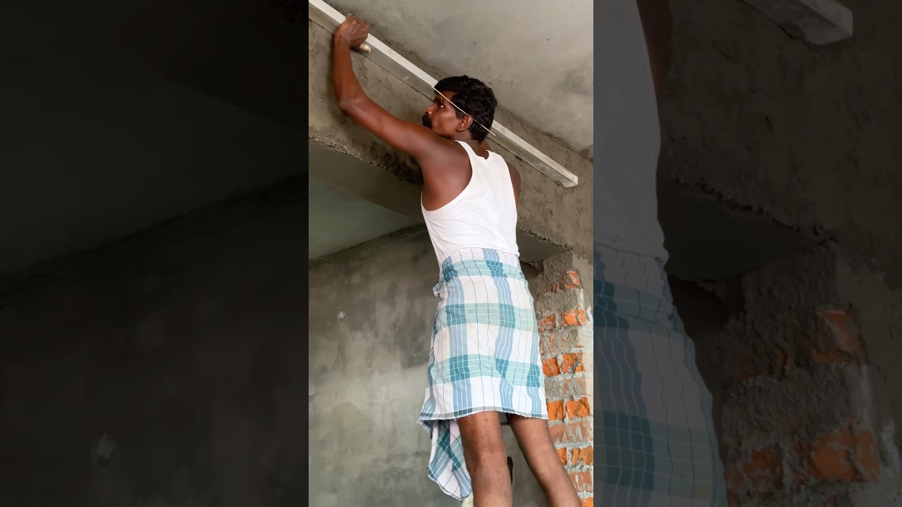 Roof Beam Plastering 