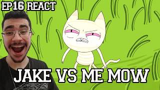 JAKE VS ME MOW - Adventure Time Season 3 Episode 16 React
