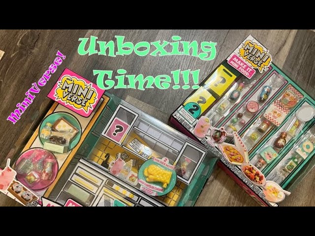 Mini Verse Diner Series 2 + New!! Fridge + Unboxing Surprise 