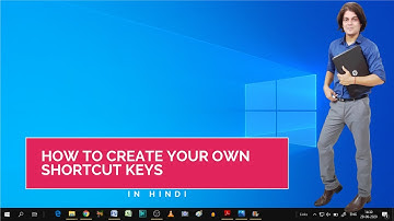 How to create your own shortcut keys | How to Create Keyboard Shortcuts in Windows 10? @LearnBasics