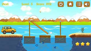 Build River Wooden Bridge - Level 05 screenshot 3