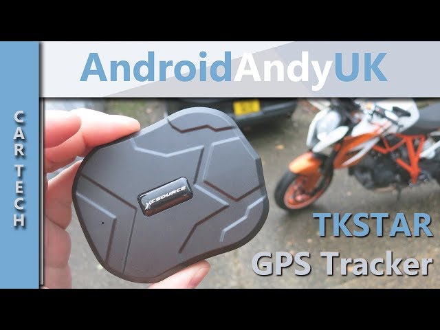 TKSTAR GPS Car and Bike Tracker - Setup, Demo and Review class=