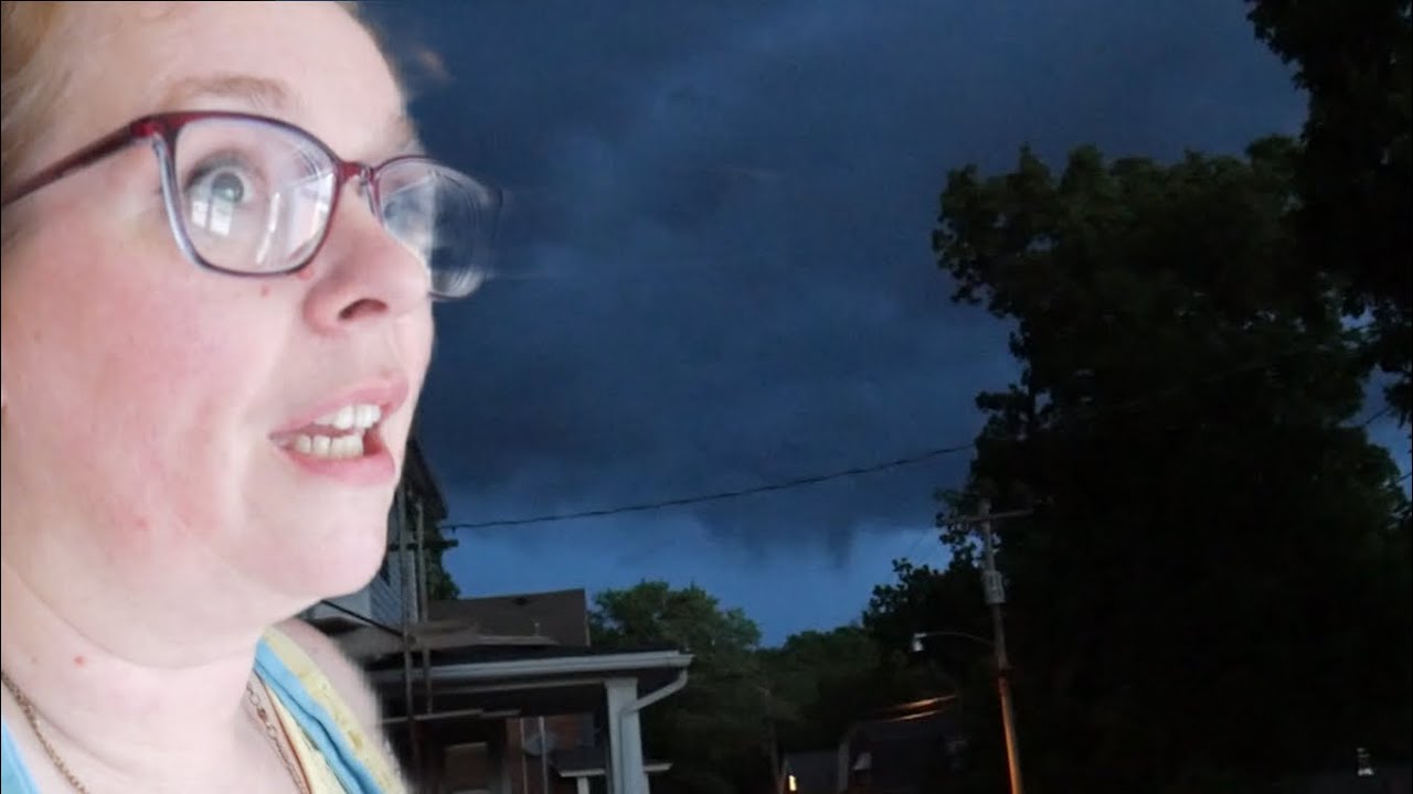 I Swear That’s A Funnel Cloud 🌪️ Severe Thunderstorm ⛈️ 