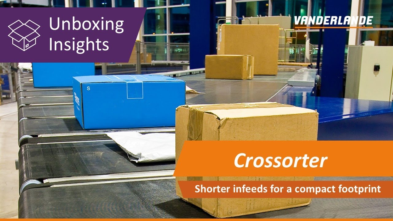 Unboxing Insights - Crossorter - Shorter infeeds for a compact footprint
