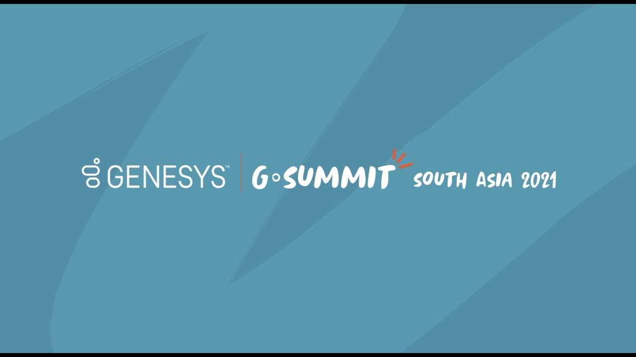 Genesys GSummit Guide VDO YouTube