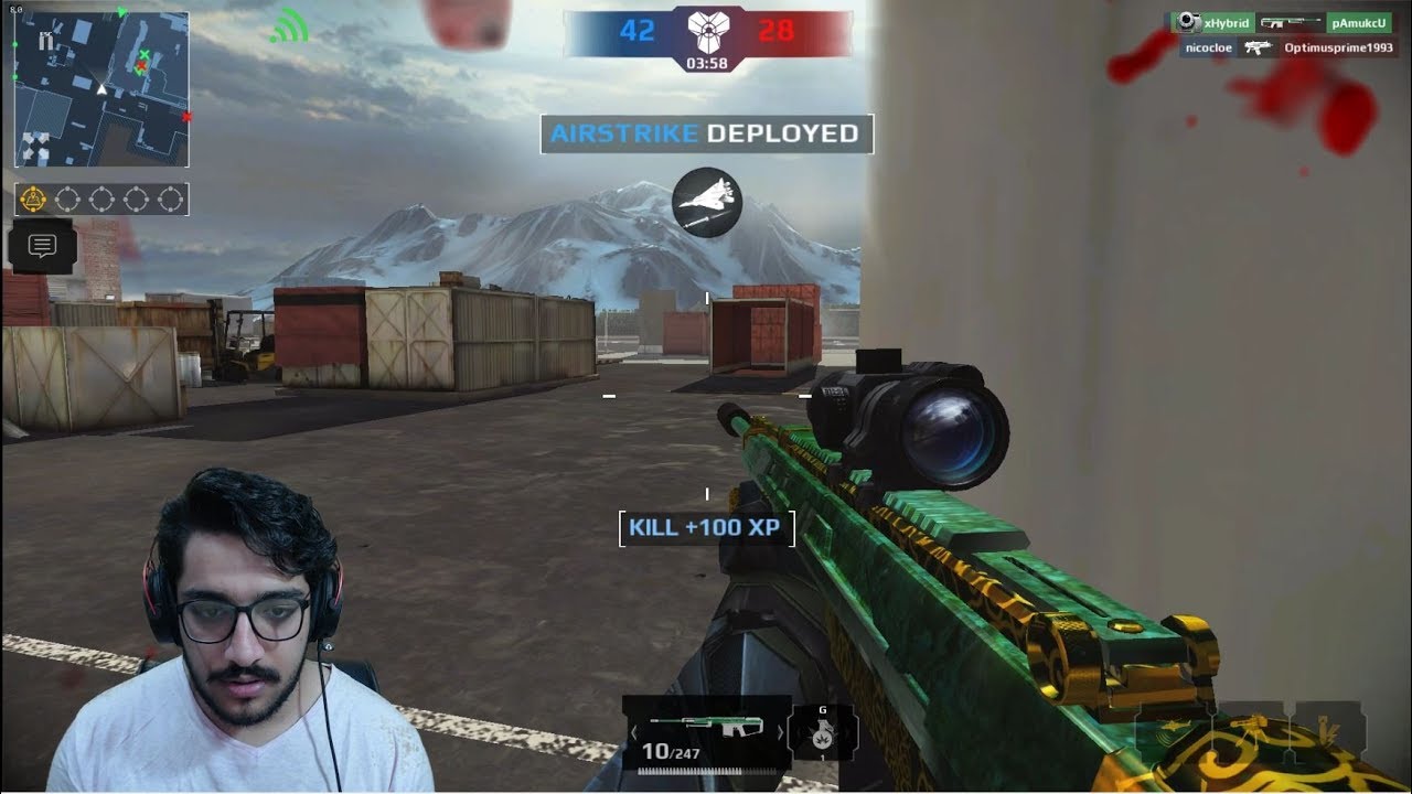 Modern Combat 5 - 30 KILLS With IMP (Sniper) INSANE KILLS - LIVE!