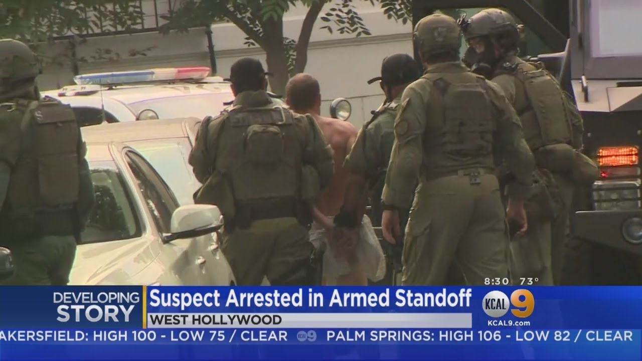 Armed Suspect In Custody After Hours-Long Standoff In West Hollywood ...