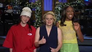 Kate McKinnon and Billie Eilish are Bringing the Christmas Spirit to SNL