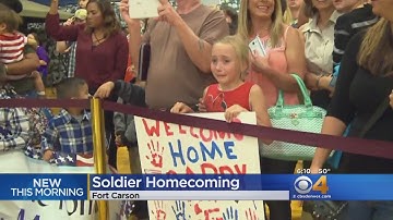 Fort Carson Soldiers Return Home