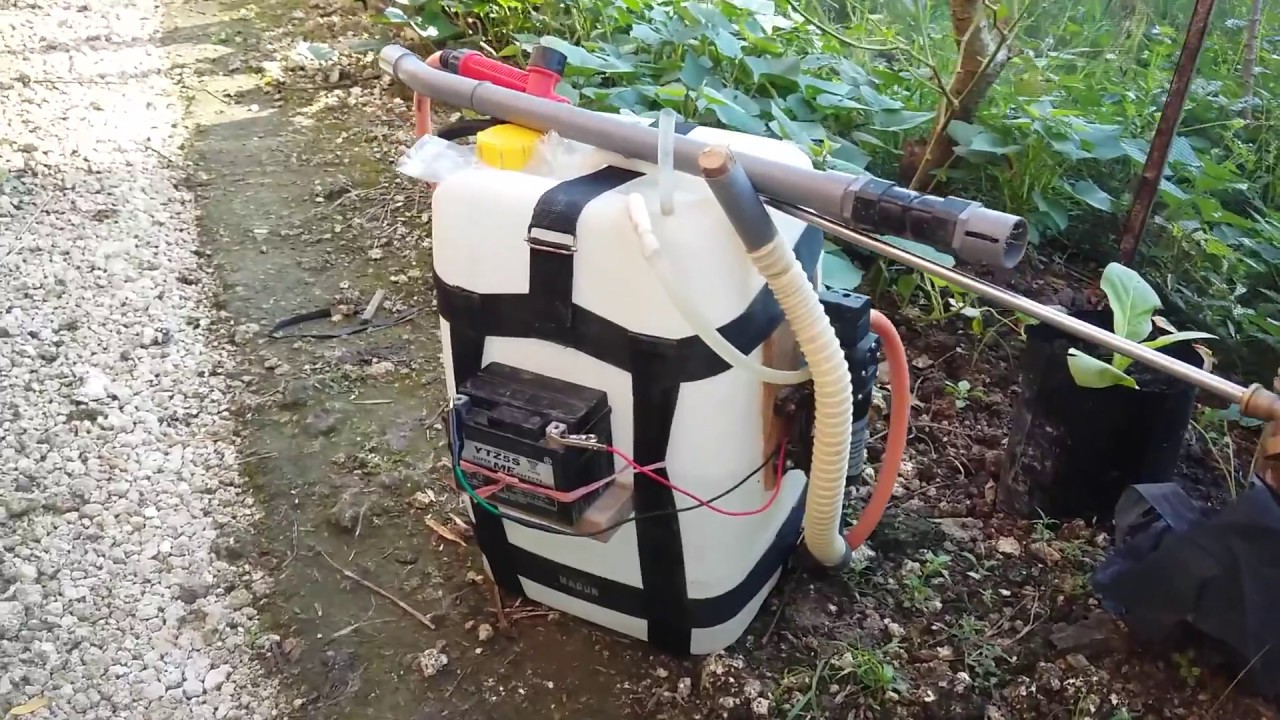 Tutorial modifikasi jerigen kocor menjadi semprot/spray otomatis elektrik