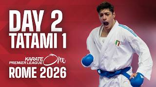  Karate One Premier League Rome 2026  Day 2  Tatami 1