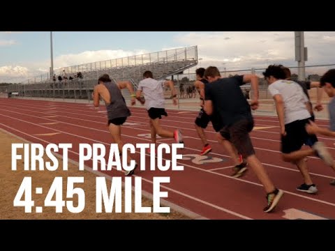 FIRST TRACK PRACTICE VLOG - YouTube