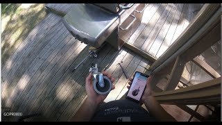 Replace wheels on Weber Genesis Grill - less expensive than Weber parts