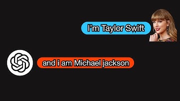 CHATGPT Thinks I’m Taylor Swift 😂