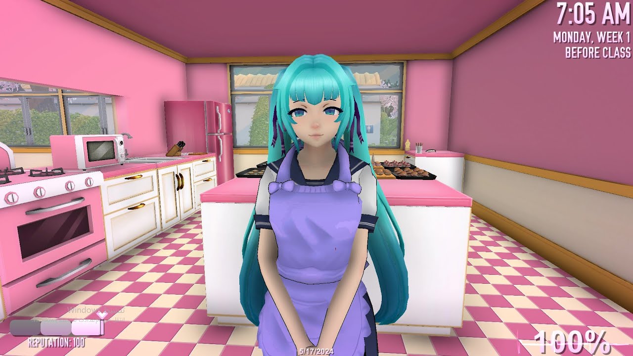 ₊˚꒰﹒‧๑﹒🧁 ೄྀ࿐  𝐏𝐥𝐚𝐲 𝐚𝐬 𝙢𝙮 𝙘𝙪𝙨𝙩𝙤𝙢 𝙎𝙖𝙠𝙞 +DL !┇Yandere Simulator☁️