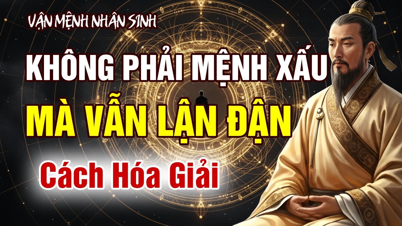 Không phải mệnh xấu – vì sao vẫn lận đận cả đời? | VẬN MỆNH NHÂN SINH
