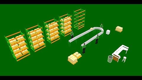Assembly Line 3D Arena Simulation