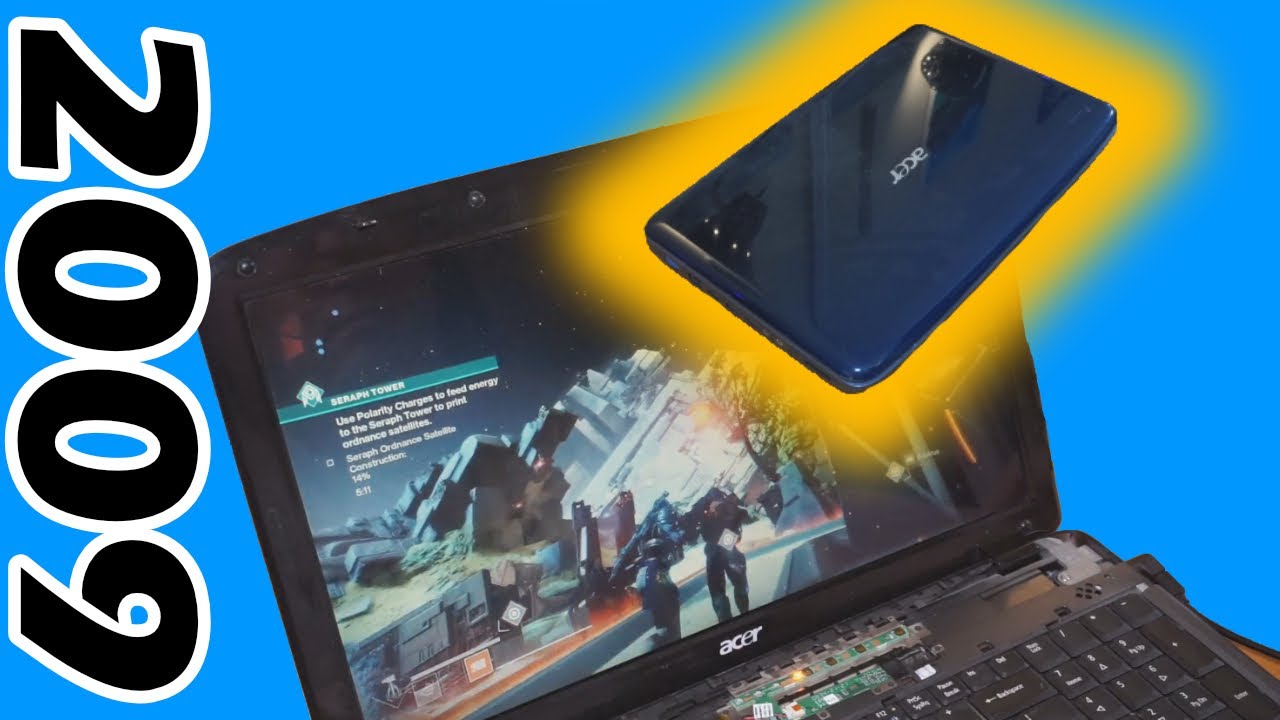 Gaming On An 11 Year Old Laptop Upgrading Acer Aspire 5735z Youtube