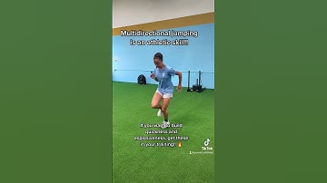 Multidirectional jumping is an athletic skill! GET QUICK & EXPLOSIVE #shorts