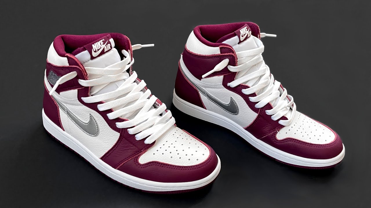 HOW TO LACE NIKE AIR JORDAN 1 HIGH LOOSELY (THE BEST WAY) - YouTube