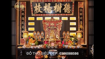 ĐỒ THỜ SIÊU ĐẸP - LÀNG NGHỀ TRUYỀN THỐNG SƠN ĐỒNG