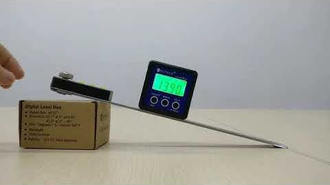 Neoteck Backlight LCD Digital Angle Finder